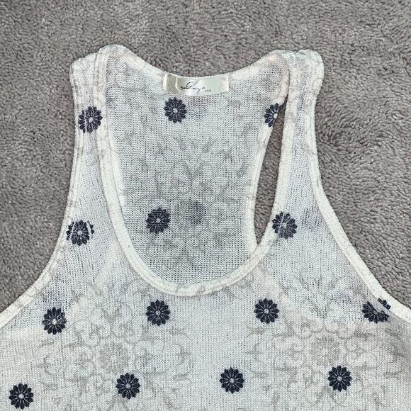 Gaze USA Paisley Racerback Boho Tank Top S - Picture 4 of 9